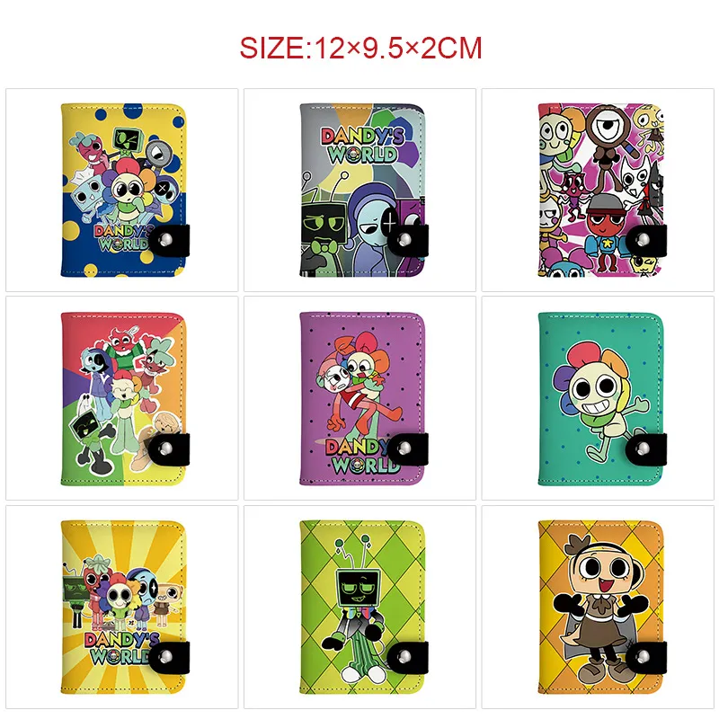 Space Dandy Inspired Vertical Snap Button Coin Purse – Small Portable Pocket Wallet with Clear Anime Print, Cute Mini Card Holder for Fans
